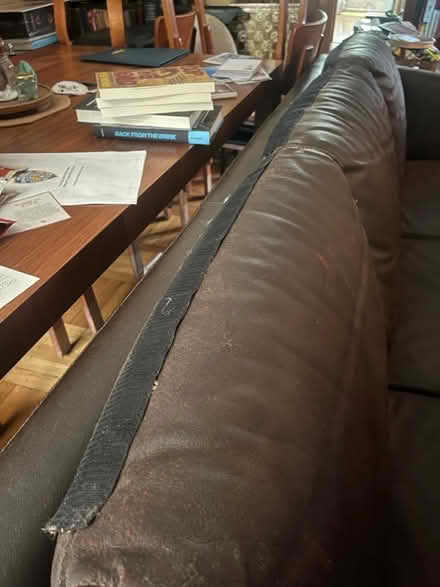 Photo of free Leather sofa (Astoria) #4