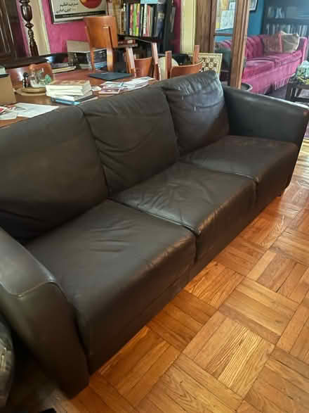 Photo of free Leather sofa (Astoria) #1