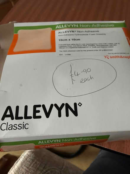 Photo of free Allen foam dressings partly used (Racecourse IP3) #1