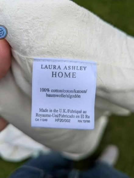 Photo of free Laura Ashley curtains (19 halbert Street G41 3TT) #4