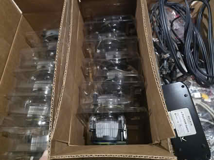 Photo of free CPU fans& cables, KVM, accessories (9th line&hoover park dr.) #1