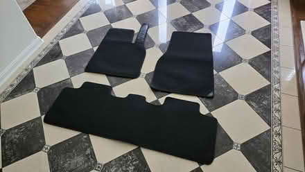 Photo of free Refreshed Tesla Model Y OEM mats (River Hill) #1