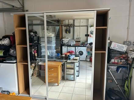 Photo of free Large Ikea mirrored wardrobe (Welwyn AL6) #1