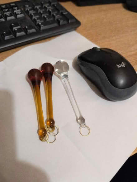 Photo of free 3 x Glass like hanging ornaments (Alperton HA0) #2