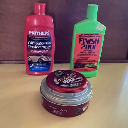 Photo of free 3 Partial containers of car wax (Kanata Lakes) #1