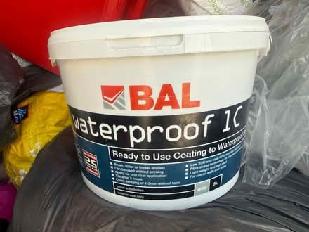Photo of free Waterproof 1C Tanking Coating (Moulsecoomb BN2) #1