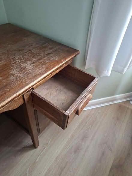 Photo of free Solid Wooden Desk (Whipps Cross E10) #3