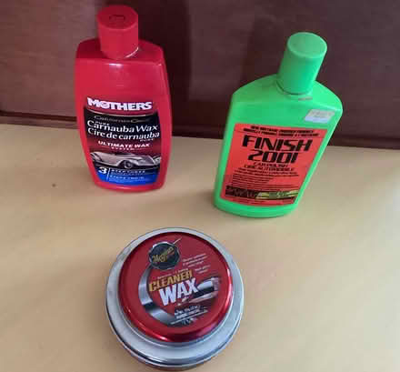 Photo of free 3 Partial containers of car wax (Kanata Lakes) #2