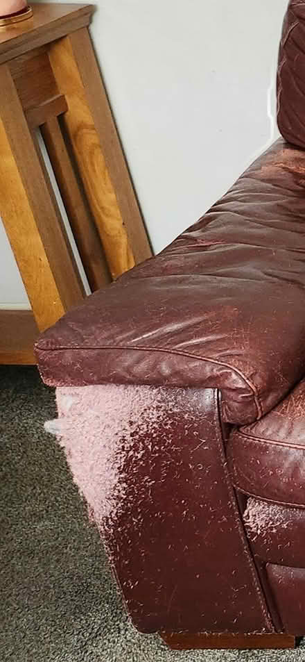 Photo of free 3-Seater & 2-Seater Leather Sofas (Stretford M32) #1