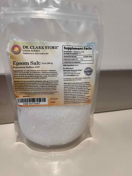 Photo of free 10 oz bag of Epsom Salt (Porter Square, Cambridge) #1