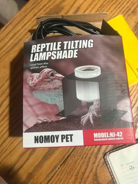 Photo of free Reptile Tilting Lampshade (North Berkeley) #1
