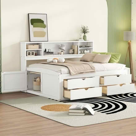 Photo of Full Sized Bed with Drawers (Oakland) #1