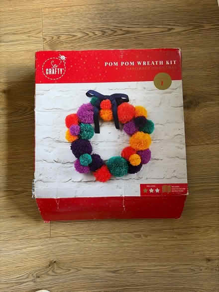 Photo of free Pom Pom wreath (Cambridge CB4) #1