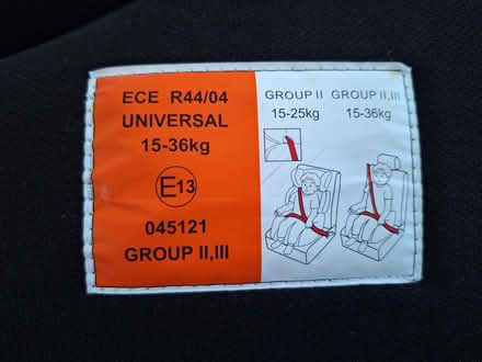 Photo of free Halford car booster seat (Churchend RG30) #4