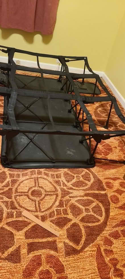 Photo of free Folding full bed frame with case (South beacon hill) #2