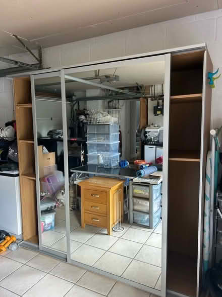 Photo of free Large Ikea mirrored wardrobe (Welwyn AL6) #2