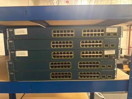 Photo of free 5x Cisco Catalyst 3560 poe switches (Barbican EC1A) #1