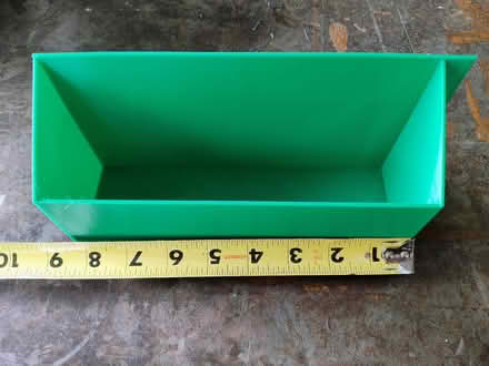 Photo of free Green plastic bin (Westmont) #2