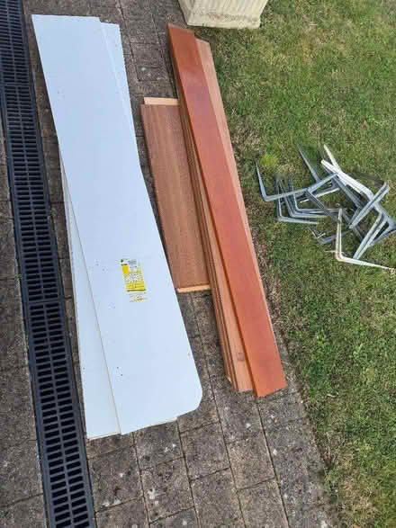 Photo of free Shelves from a Garage (Barkham RG41) #2