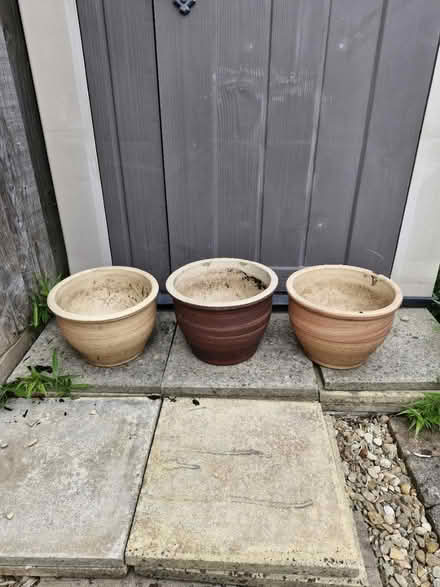 Photo of free Ceramic garden pots (Trowbridge BA14) #1