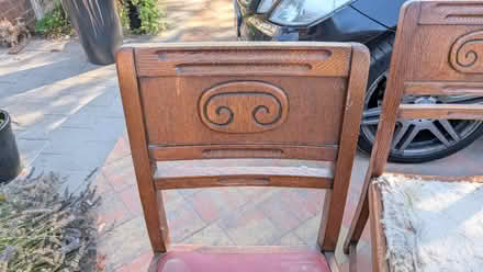 Photo of free 3 Vintage Chairs for Upcycling (Old Basing RG24) #2