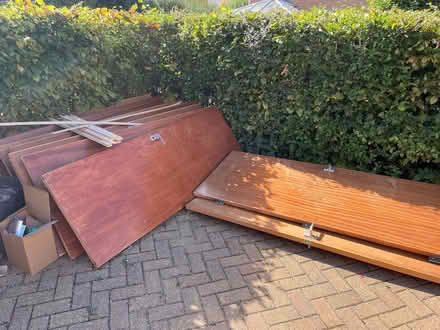 Photo of free 12 internal doors with handles (Greens Norton NN12) #2