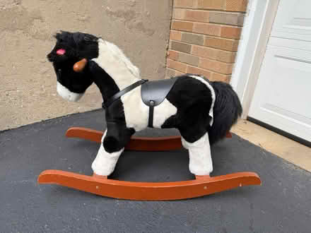 Photo of free Rocking Horse (plush) (Darien (75th St/west of Cass)) #4