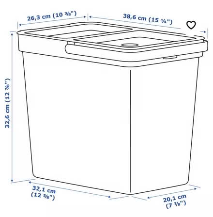 Photo of free 2 Ikea bins (St Albans AL1) #2