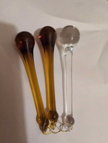 Photo of free 3 x Glass like hanging ornaments (Alperton HA0) #1