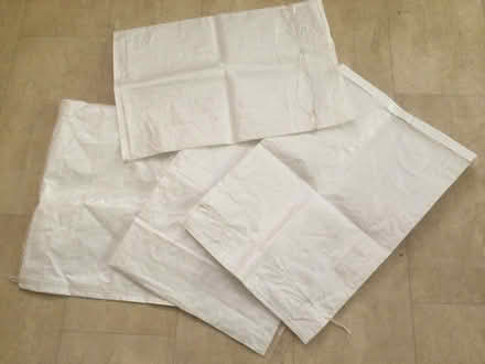 Photo of free Four Used Plastic Seed Sacks (Woodside SE25) #1