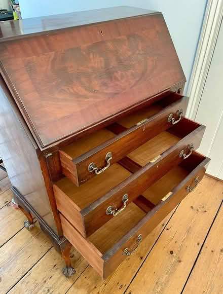 Photo of free Victorian writing bureau / desk (CO7 Wivenhoe) #3