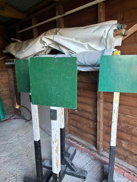 Photo of free Stoolball wicket - 2 pairs (Groombridge Kent TN3) #2