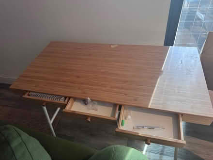 Photo of free IKEA console table with white legs (Ilford IG1) #1