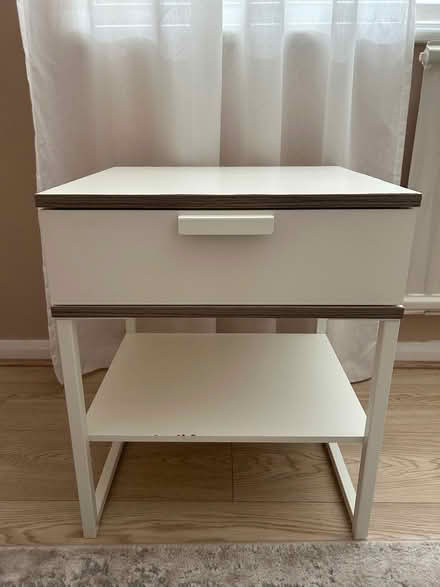 Photo of free Ikea white bedside table (Gosport PO13) #1