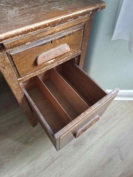 Photo of free Solid Wooden Desk (Whipps Cross E10) #4