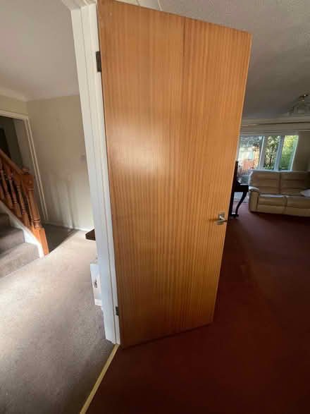 Photo of free 12 internal doors with handles (Greens Norton NN12) #1