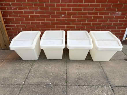Photo of free Tough plastic storage containers (Berechurch Road CO2) #2