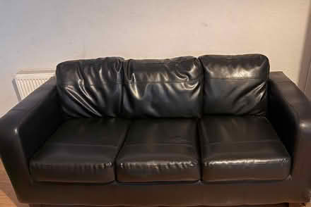 Photo of free Black Sofa (Dublin 8) #1