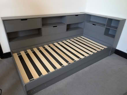 Photo of free Single bed with storage and trundle (St John's TN13) #3
