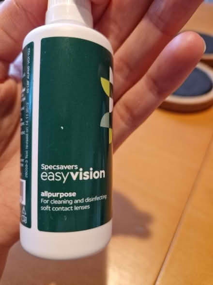Photo of free Contact lense solution (Shepshed LE12) #1