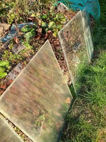 Photo of free 4 pieces Patterned Door Glass (Whitwick LE67) #4