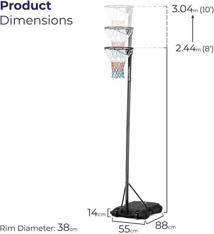 Photo of free Netball stand and hoop (Bramber BN44) #1