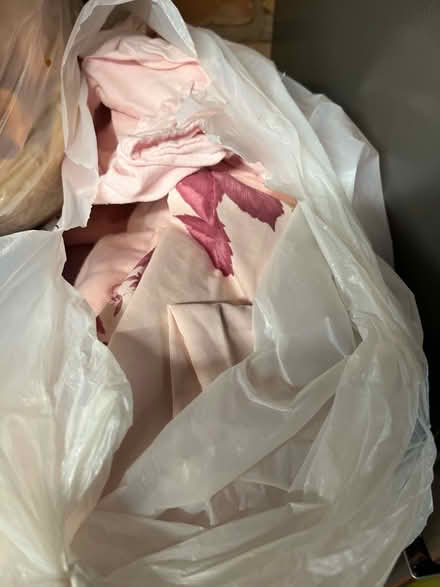 Photo of free Bags of old sheets and towels (Woodchurch CH49) #1