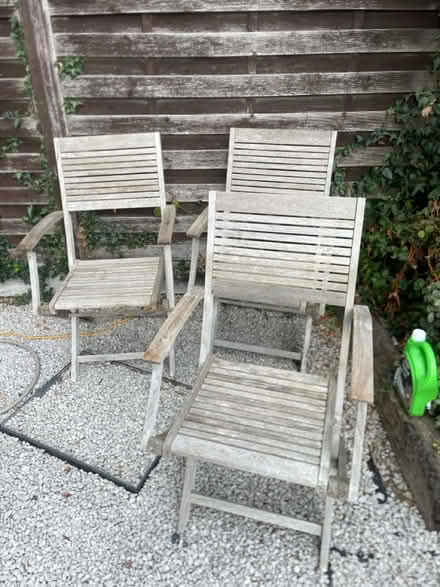 Photo of free Garden Chairs (Esher KT10) #1