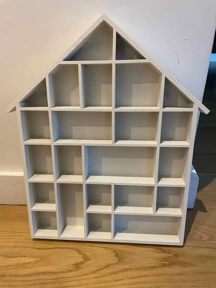 Photo of free Wooden house display shelf (North Road BA2) #1