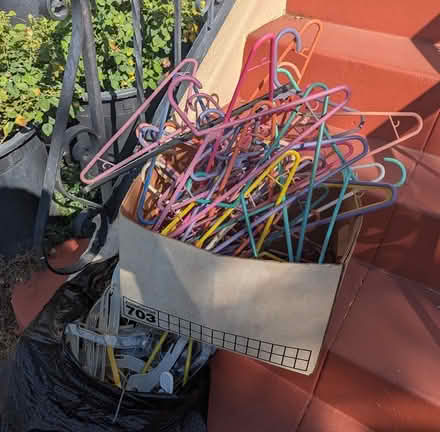 Photo of free Plastic Hangers for Closets (Glendale, CA - West Maple St.) #1
