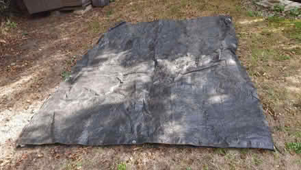 Photo of free Very large black tarpaulin (Byfleet KT14) #1
