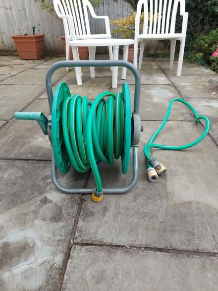 Photo of free Hozelock garden hose, about 55 feet in length. (Bloomfield BA2) #2
