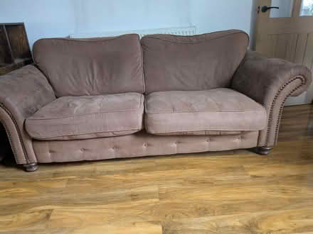 Photo of free 3 seater DFS sofa (St1 6ap) #2