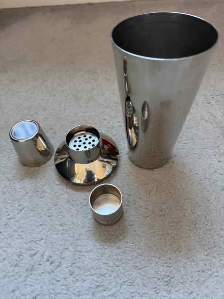 Photo of free Stainless Steel Cocktail Shaker and Measure (Priestwood RG42) #1